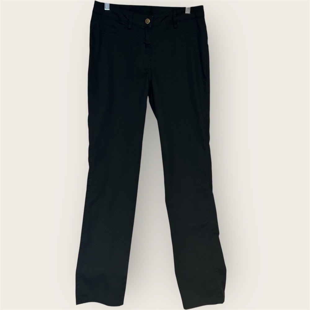 Unisync Black Denim Work Uniform Pants - Ladies Size 2